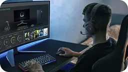 Гарнітура ігрова Dell Alienware Pro Wireless Gaming Headset, чорний - мініатюра 9