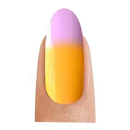 Термо фінішне покриття Canni Chameleon Top Coat №390 жовтий 7.3 мл - мініатюра 4
