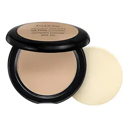 Компактна пудра для обличчя IsaDora Velvet Touch Ultra Cover SPF 20, відтінок 66 (Warm Beige), вага 7,5 г (551395) - мініатюра 2