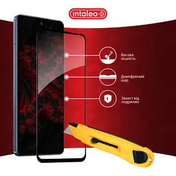 Скло захисне Intaleo Full Glue Infinix Hot 50 5G Black (1283126606939) - миниатюра 5