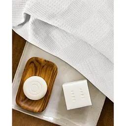 Набір рушників Cosas Cube White 2 шт. (SetTowel_95x130_SquaresWhite) - мініатюра 4
