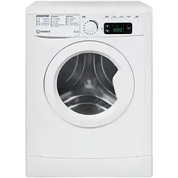 Прально-сушильна машина Indesit фронтальна 7(5) кг 1200 A 54 см дисплей білий