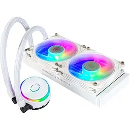 Система рідинного охолодження CoolerMaster MasterLiquid PL240 Flux White Edition (MLY-D24M-A23PZ-RW) - мініатюра 3