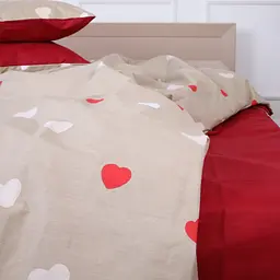 Комплект постільної білизни MirSon Ranforce Elite 17-4750 Multicolored hearts 110 х 140 см - мініатюра 5