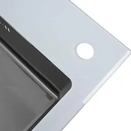 Кухонна мийка Platinum Handmade White Glass 600x510x200 - мініатюра 4