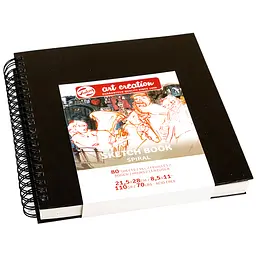 Блокнот на спіралі Royal Talens Art Creation 21,5х28см 110г/м2 80л - мініатюра 4