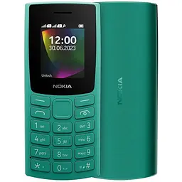 Мобільний телефон Nokia 106 DS 2023 Green (1GF019BPJ1C01)