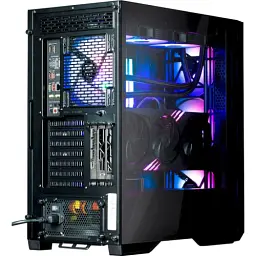 Корпус Zalman Z9 Iceberg MS, Black, Mid Tower, без БЖ, для E-ATX / ATX / Micro ATX / Mini ITX, 1xType-C / 2xUSB 3.0 / 2xUSB 2.0, макс. CPU - 185 мм / VGA - 390 мм, 4x140 мм ARGB, бічна панель із загартованого скла - мініатюра 6