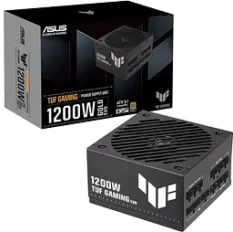 Блок живлення ASUS TUF Gaming 1200W EVO 80+ Gold (90YE00SD-B0NA00) Black - мініатюра 10