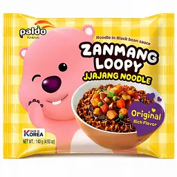 Локшина рамьон Чачжан Zanmang Loopy Paldo 110г