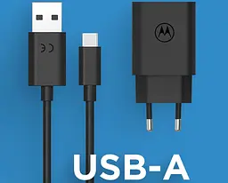 Зарядний пристрій Motorola 33W комплект з кабелем USB-A to USB-C (MC-332L) чорний - мініатюра 6