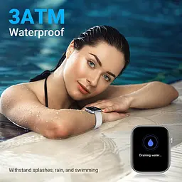 Розумний годинник Fitpolo для жінок і чоловіків, 1,99-дюймовий великий AMOLED-дисплей Фітнес-трекер з голосом AI, Bluetooth - мініатюра 6