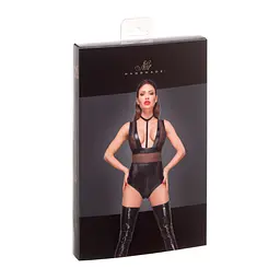 Боді з мокрим ефектом Noir Handmade F183 Powerwetlook body, S - мініатюра 4