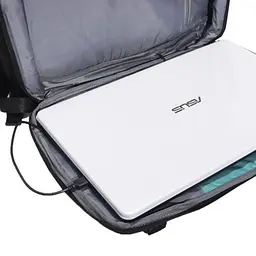 Рюкзак Poso PS-681 чорний Multi-functional travel backpack - мініатюра 6