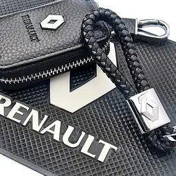 Автонабір №33 для Renault / килимок панелі / брелок з карабіном і чохол для автоключів з логотипом - мініатюра 2