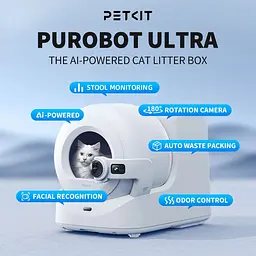 Смарт-лоток Petkit Purobot Ultra with Camera Self-Clean (P9903) - мініатюра 3