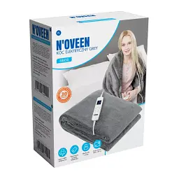 Електрична ковдра N'oveen EB650 180x130 см Grey  - мініатюра 6