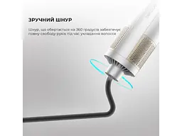 Фен-щітка Cecotec CeramicCare 6-in-1 Gyro (CCTC-01000) - мініатюра 6