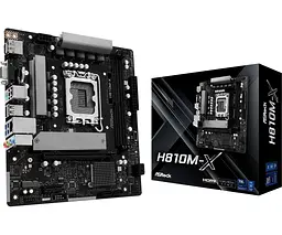 Материнська плата ASRock H810M-X (H810M-X) (Socket 1851, Intel H810, Micro-ATX) - мініатюра 5