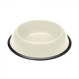 Миска Ferplast Mira Kc 78 для собак і котів, Ø28×7 см, з гуми, білий - мініатюра 3