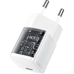 Мережевий зарядний пристрій Baseus Cube Pro USB-C 30W White (CCXF000302) [146303] - мініатюра 7