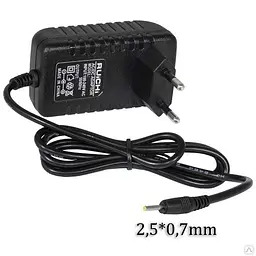Стаціонарне ЗП для планшета 12 V 2 ампери 2.5 / 0.7 mm конектор - мініатюра 3