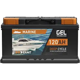 Акумулятор гелевий EXAKT 120Аh / 12V GEL