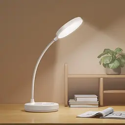 Настільна лампа Hoco HX14 Dazzling desktop lamp Білий - мініатюра 4