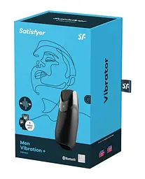 Автоматичний мастурбатор Satisfyer Men Vibration+Connect App чорний - мініатюра 5