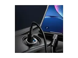 Автомобільний зарядний пристрій BASEUS Tiny Star Mini 30 W Black (C00035001121-00) - мініатюра 4