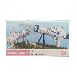 Базука для мильних бульбашок Bazooka Bubble Gun, іграшка, рожева - мініатюра 2