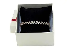 Коробка подарункова XUPING з бантом "Crystal Jewelry з подушечкою" 9х9см, h= 5.5см (169715) - мініатюра 2
