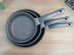 Набір сковорідок O.M.S. Collection 3255-Grey 3 предмети - мініатюра 4