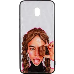 TPU+PC чохол Prisma Ladies для Xiaomi Redmi 8a Chocolate - мініатюра 2