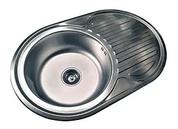 Кухонна мийка Romzha (Eko) Dana Nova Satin RO47226, Сірий - мініатюра 4