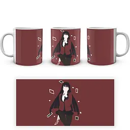 Кухоль GeekLand Шалений азарт Kakegurui Юмеко Джабамі KI.02.10 330 мл білий - мініатюра 4