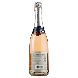 Вино ігристе Francois Montand Brut Rose, рожеве, брют, 11%, 0,75 л (27770) - мініатюра 2