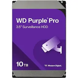 Накопичувач HDD SATA 10.0TB WD Purple Pro 7200rpm 512MB (WD102PURP)