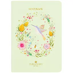 Книга записна Axent Turnowsky Fairy garden 1 A6 60 аркушів клітинка (8711-12-A-TR)
