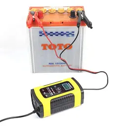 Зарядний пристрій для автомобільного акумулятора Foxsur 12V/5A - мініатюра 3
