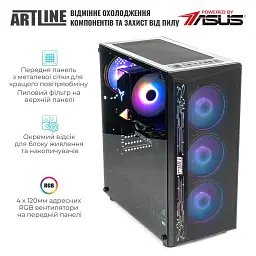 Комп'ютер Artline Gaming X53 Windows 11 Home (X53v38Win) - мініатюра 4