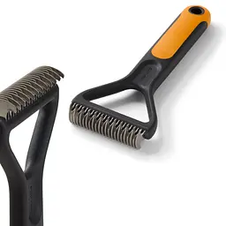Граблі-ковтуноріз для грумінгу собак і котів Fiskars Dematting Rake 7 см (2009136) - мініатюра 2