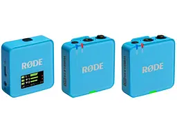 Мікрофонна радіосистема Rode Wireless GO Gen 3 Blue
