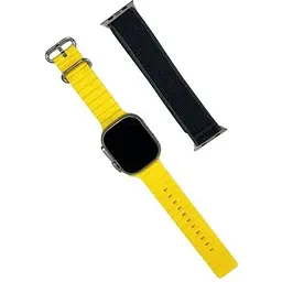 Смарт-годинник HK 10 Ultra 3 IP67+Amoled Yellow - мініатюра 4