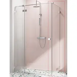 Душова стінка Radaway Essenza Pro S1 100x200 безпечне скло, прозоре (10098100-01-01)