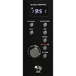 Мікрохвильова піч AIWA NAMICOOK CRYSTAL20 MW-202DG BK 20л/ 700Вт/ гриль/ Child LOCK/чорна - мініатюра 5