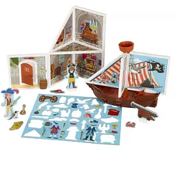 Ігровий набір Melissa&Doug магнітний Піратська бухта (MD30664) - мініатюра 2