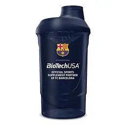 Шейкер BioTech FC Barcelona Shaker, 600 мл - Blue
