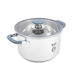 Каструля з кришкою Krauff MasterChef 26-238-087 22 см 4.7 л срібляста