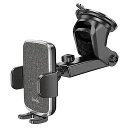 Тримач для телефону в машину Hoco CA95 Polaris push-type telescopic suction cup car holder - мініатюра 2